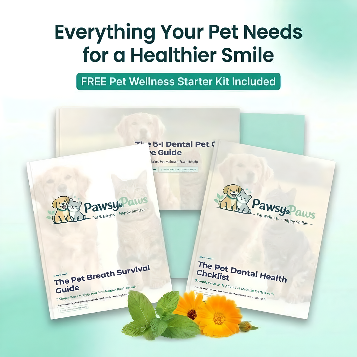 Pet Oral Wellness Starter Kit Free Bonus with  Bundle